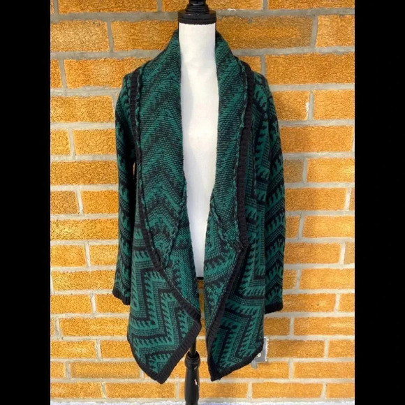 Torn by Ronny Kobo Sweaters - torn by ronny kobo drape open cardigan lambswool L